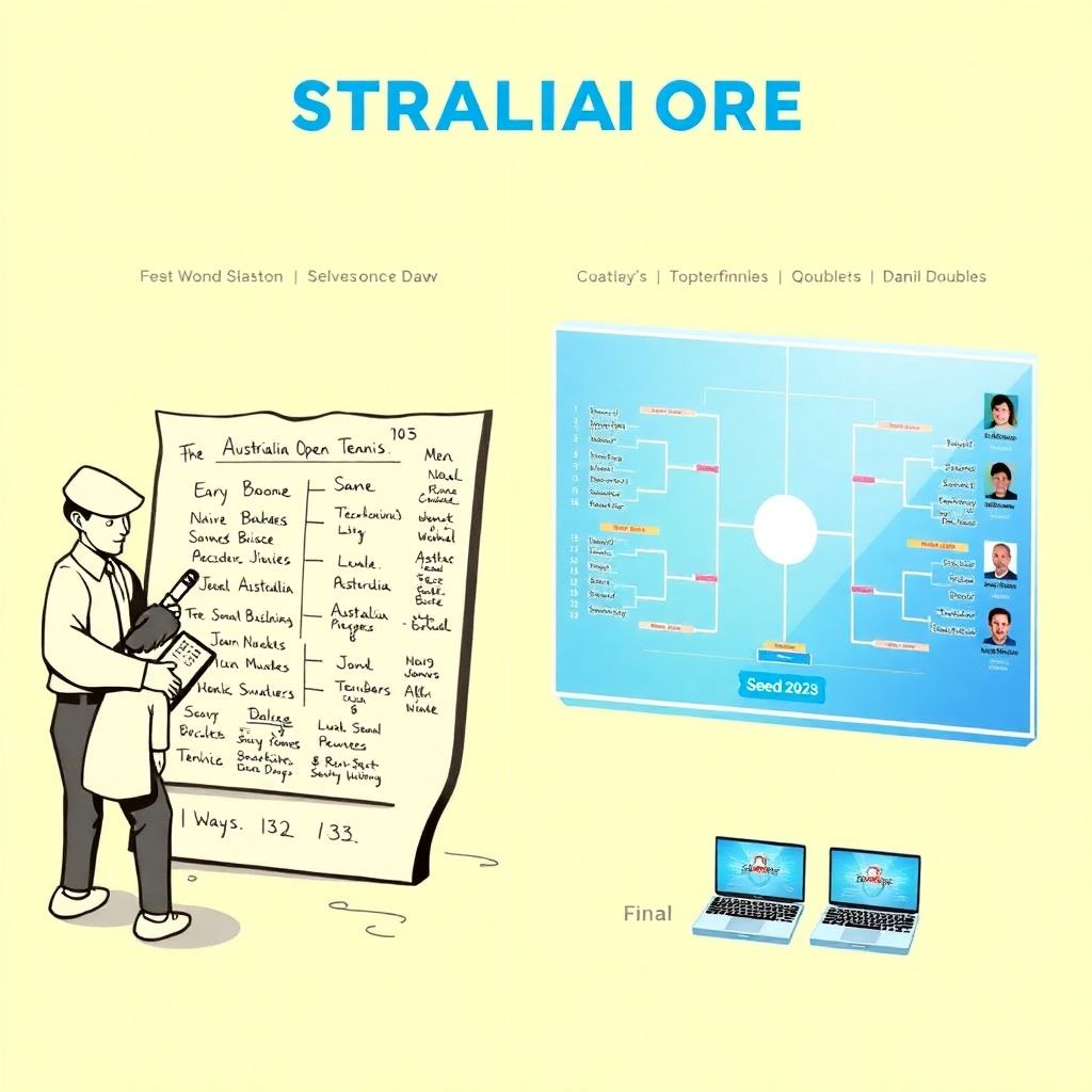 Сетки Открытого чемпионата Австралии по теннису 2025: актуальное расписание