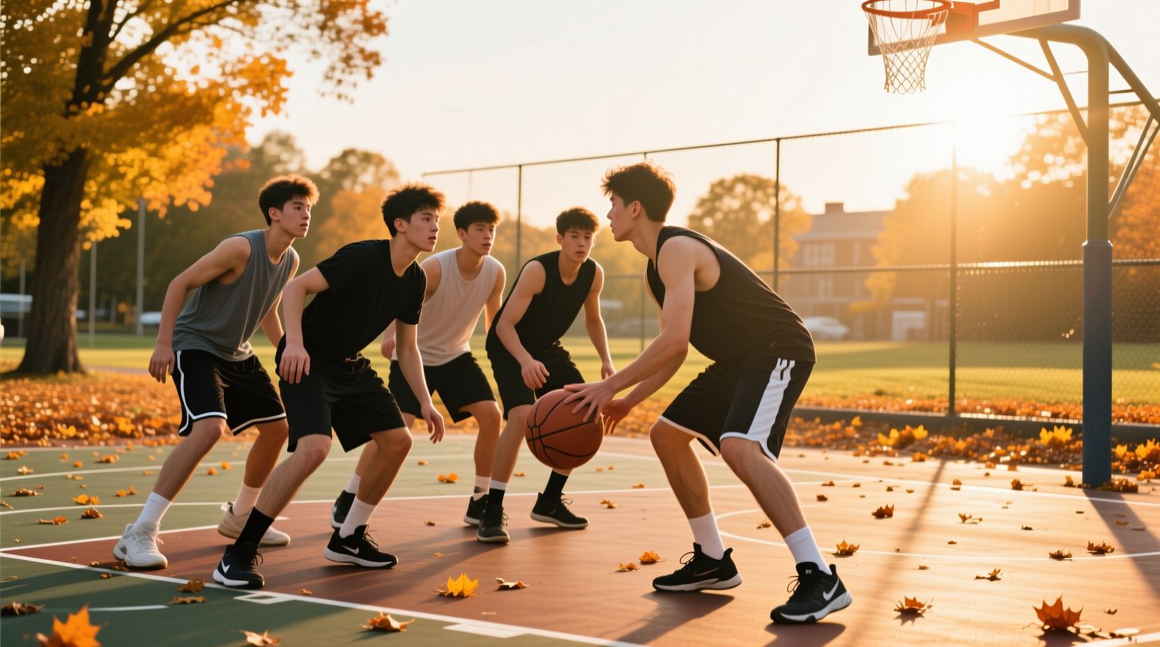 Ощути драйв баскетбола