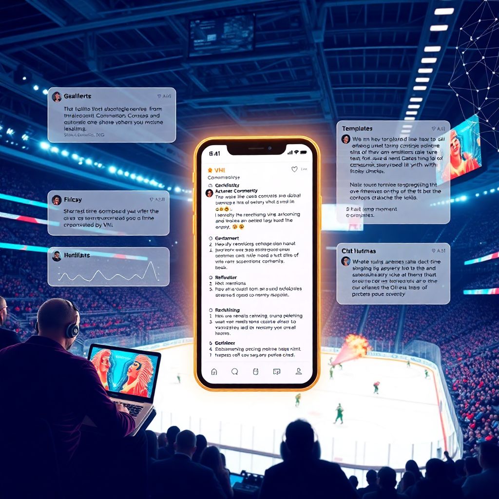Текстовые трансляции матчей Высшей хоккейной лиги онлайн