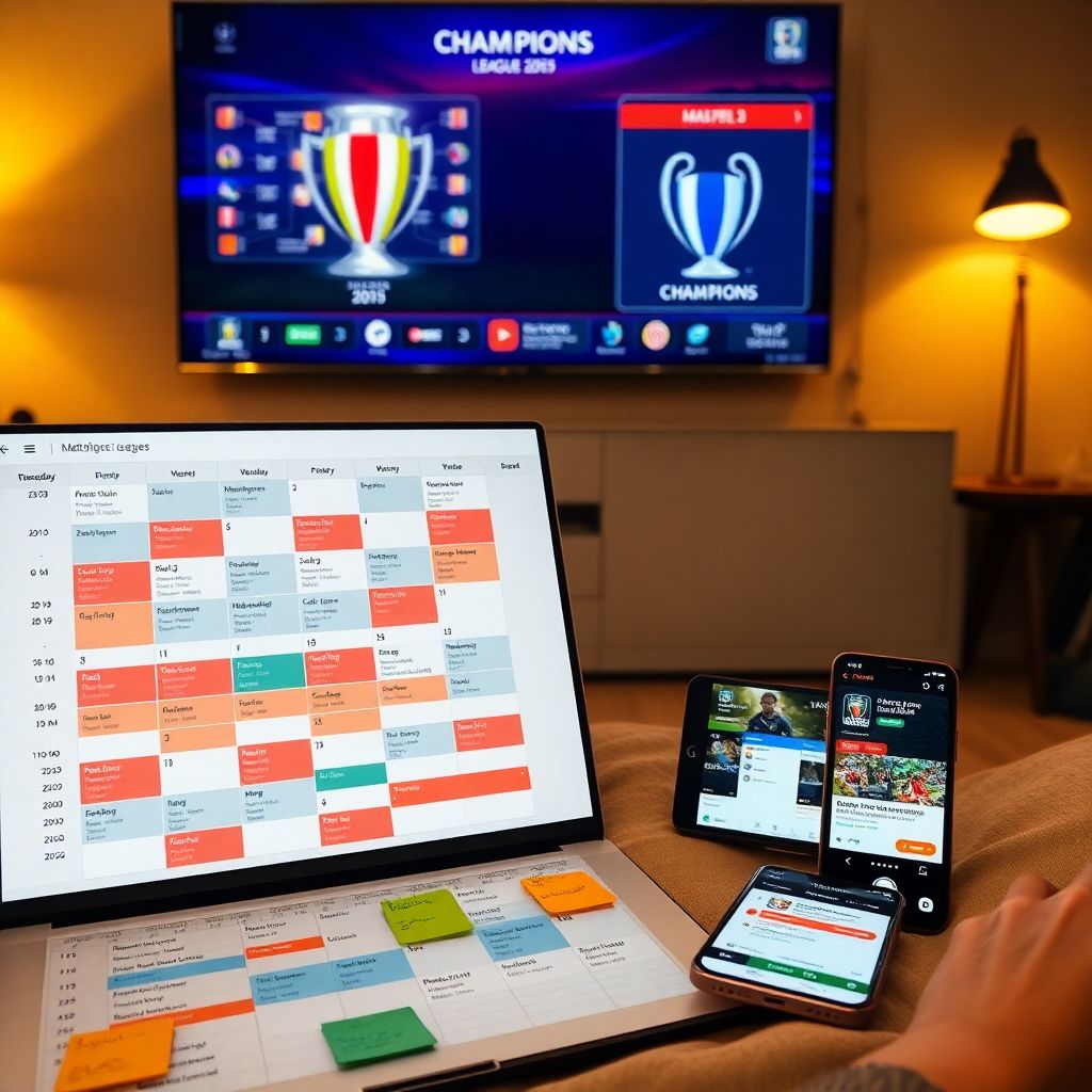 Расписание матчей Лиги чемпионов по футболу на сезон: даты и время игр