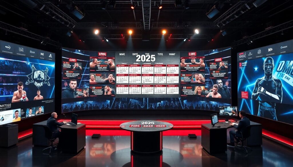 Календарь ключевых турниров по ММА на год - иллюстрация