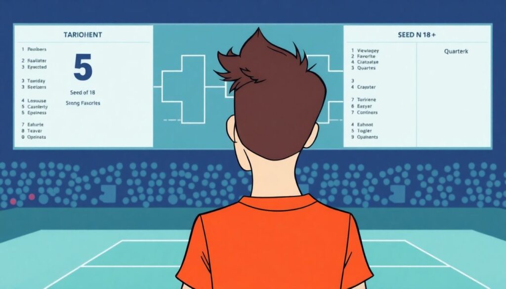 Гиды по сеткам турниров Большого шлема по теннису - иллюстрация