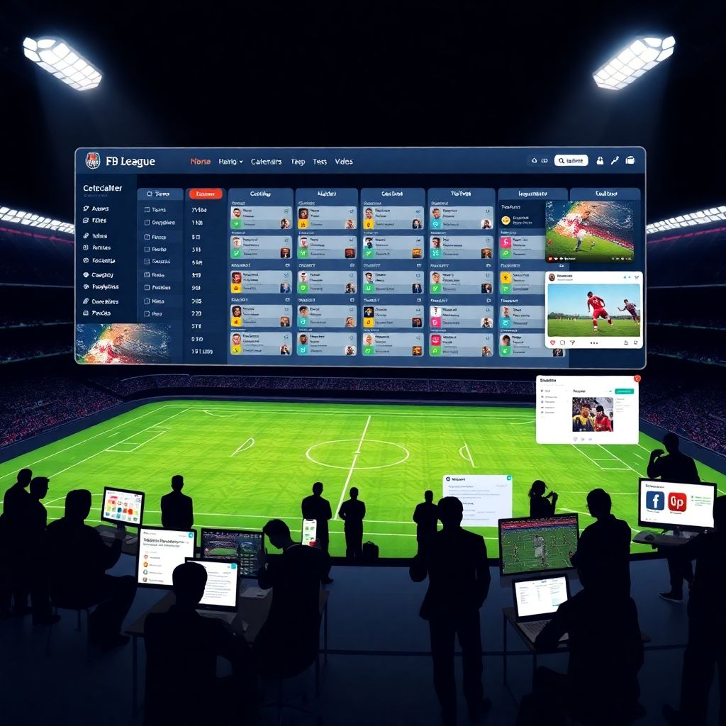 Сводные расписания матчей Лиги Fb по футболу: календарь игр и результаты