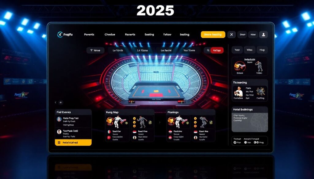 Расписание турниров по кунг-фу и бойцам без правил - иллюстрация