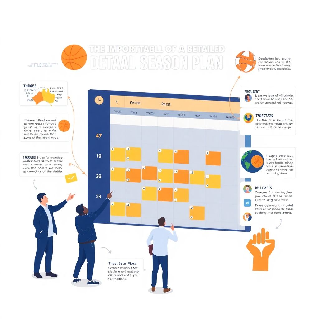 Планы сеток и расписания по баскетболу на сезон: полное руководство