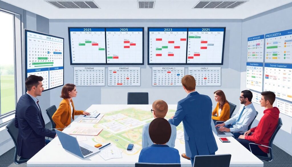 Расписание матчей и сетки туров по футболу - иллюстрация