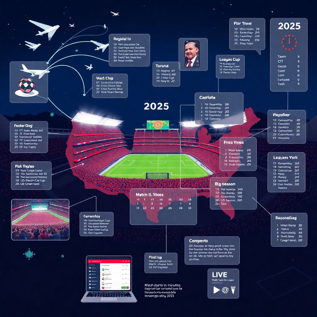 Анонсы и расписания матчей млс: свежие даты, время и куда смотреть