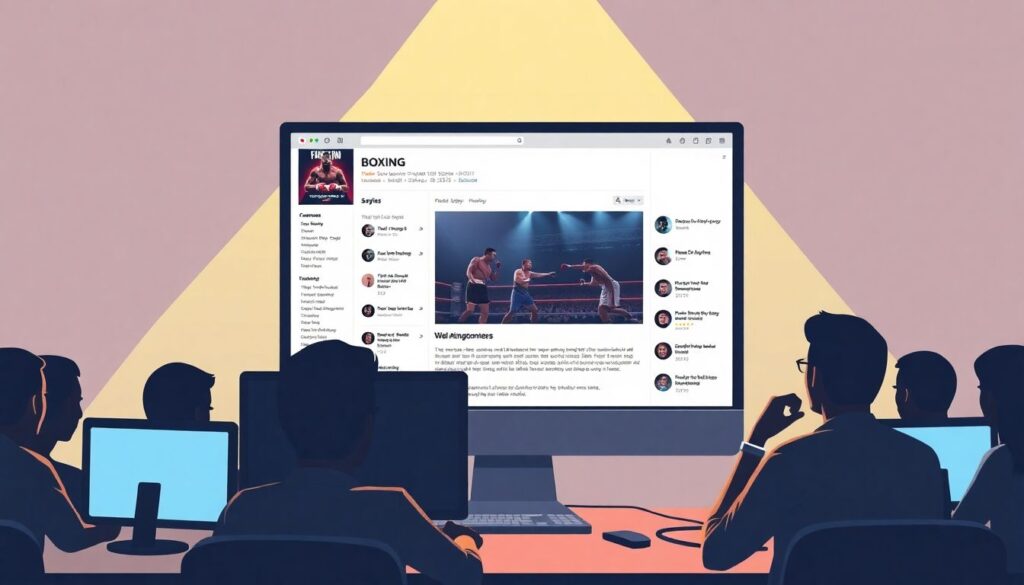 Расписание и текстовые стенограммы матчей по боксу - иллюстрация