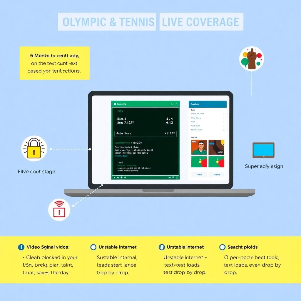 Текстовые трансляции матчей олимпийских турниров по теннису онлайн