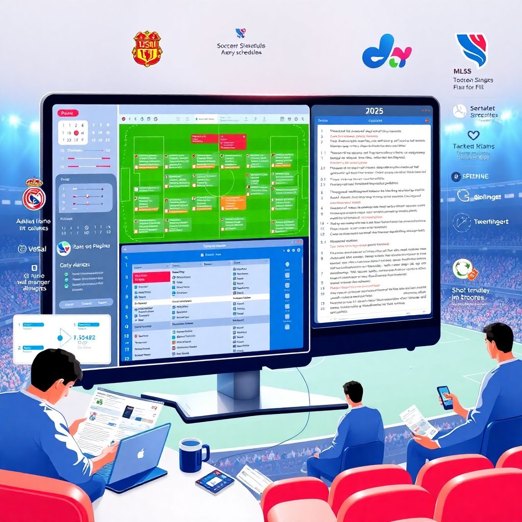 Расписание и текстовые стенограммы матчей МЛС: полное руководство