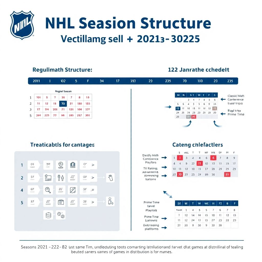 Сетка турниров и расписание по НХЛ на сезон 2024/2025