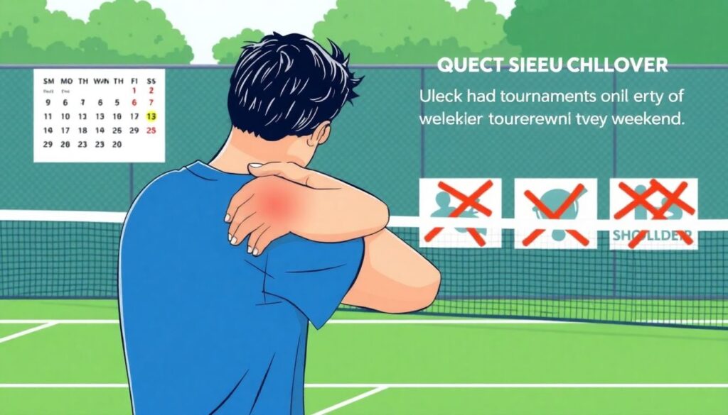 Подробные календарные планы турниров по теннису на сезон - иллюстрация