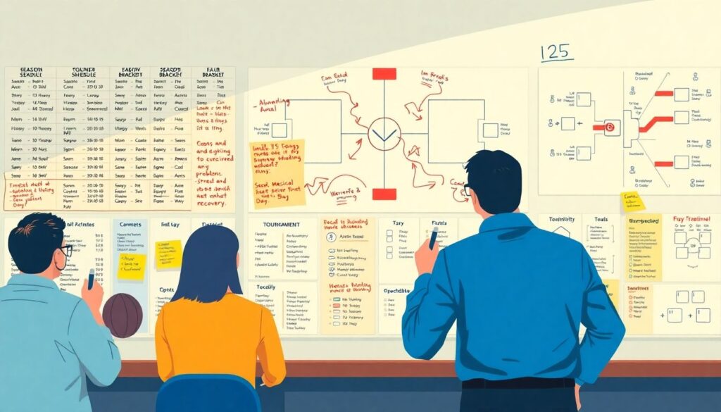 Расписание и сетки турниров по хоккею на сезон - иллюстрация