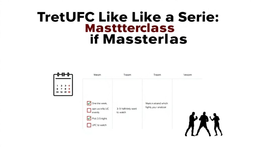 Расписание матчей и стенограммы турниров по UFC - иллюстрация