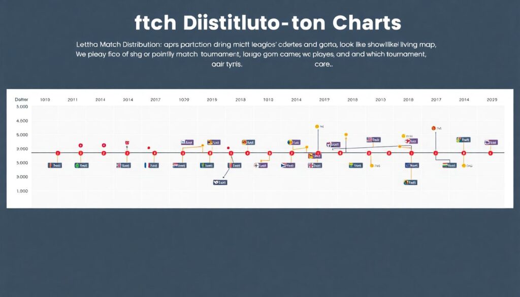 Графики распределения матчей по всем лигам и турнирам - иллюстрация