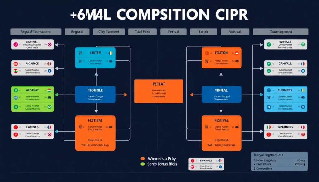 Сводные турнирные сетки по хоккею на год - иллюстрация