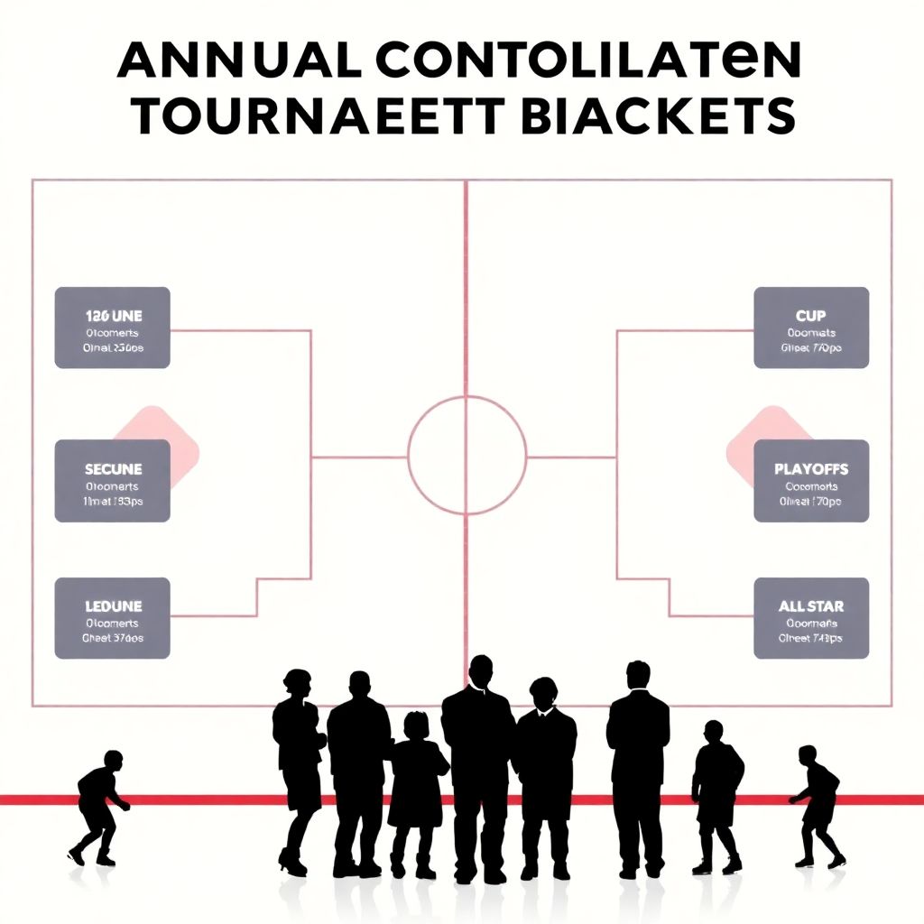 Сводные турнирные сетки по хоккею на год для анализа сезона