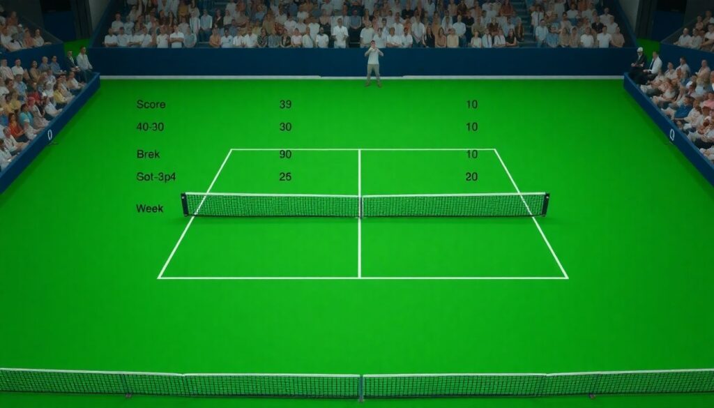 Расписание матчей и текстовые стенограммы по соревнованиям по теннису - иллюстрация