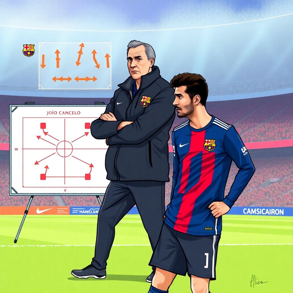 Ханси Флик о возможном возвращении Жоау Канселу в Барселону и условиях трансфера