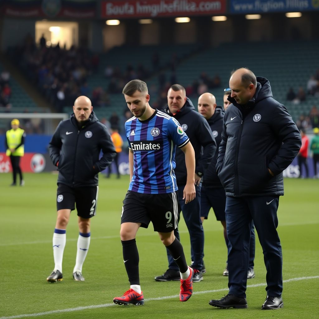 ЦСКА о состоянии Глебова после ранней замены и рисках травмы